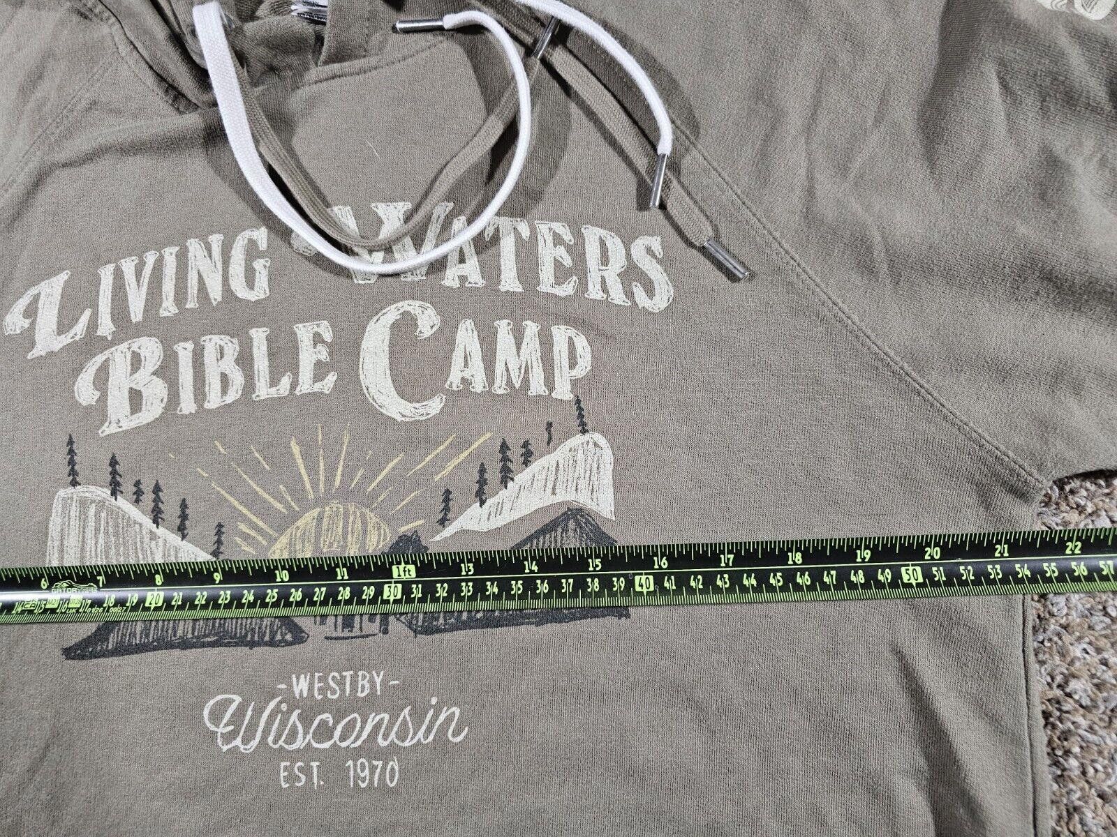 Designer Independent Trading Company L Living Waters Bible Camp WI Size US L / EU 52-54 / 3 - 7 Thumbnail