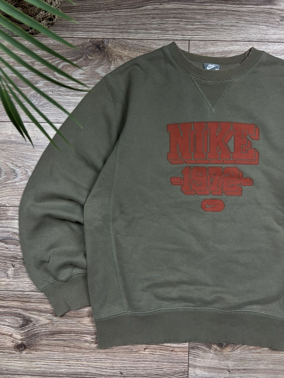 Nike 00s Nike Big Logo Vintage Y2K Oversized Retro Sweatshirt Size US M / EU 48-50 / 2 - 2 Thumbnail