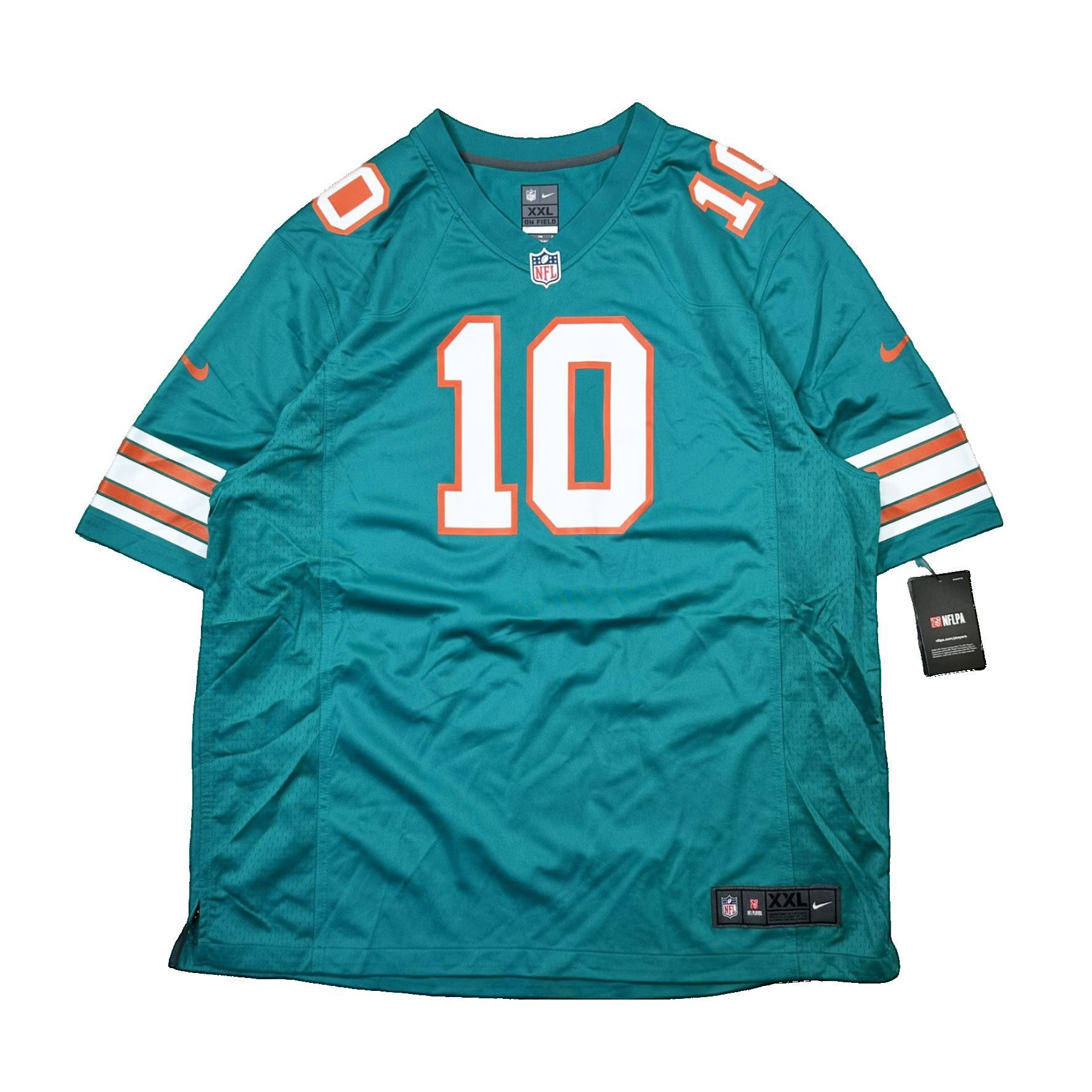 Vintage Authentic Deadstock NIke NFL Miami Dolphins #10 Hill Size US XXL / EU 58 / 5 - 1 Thumbnail
