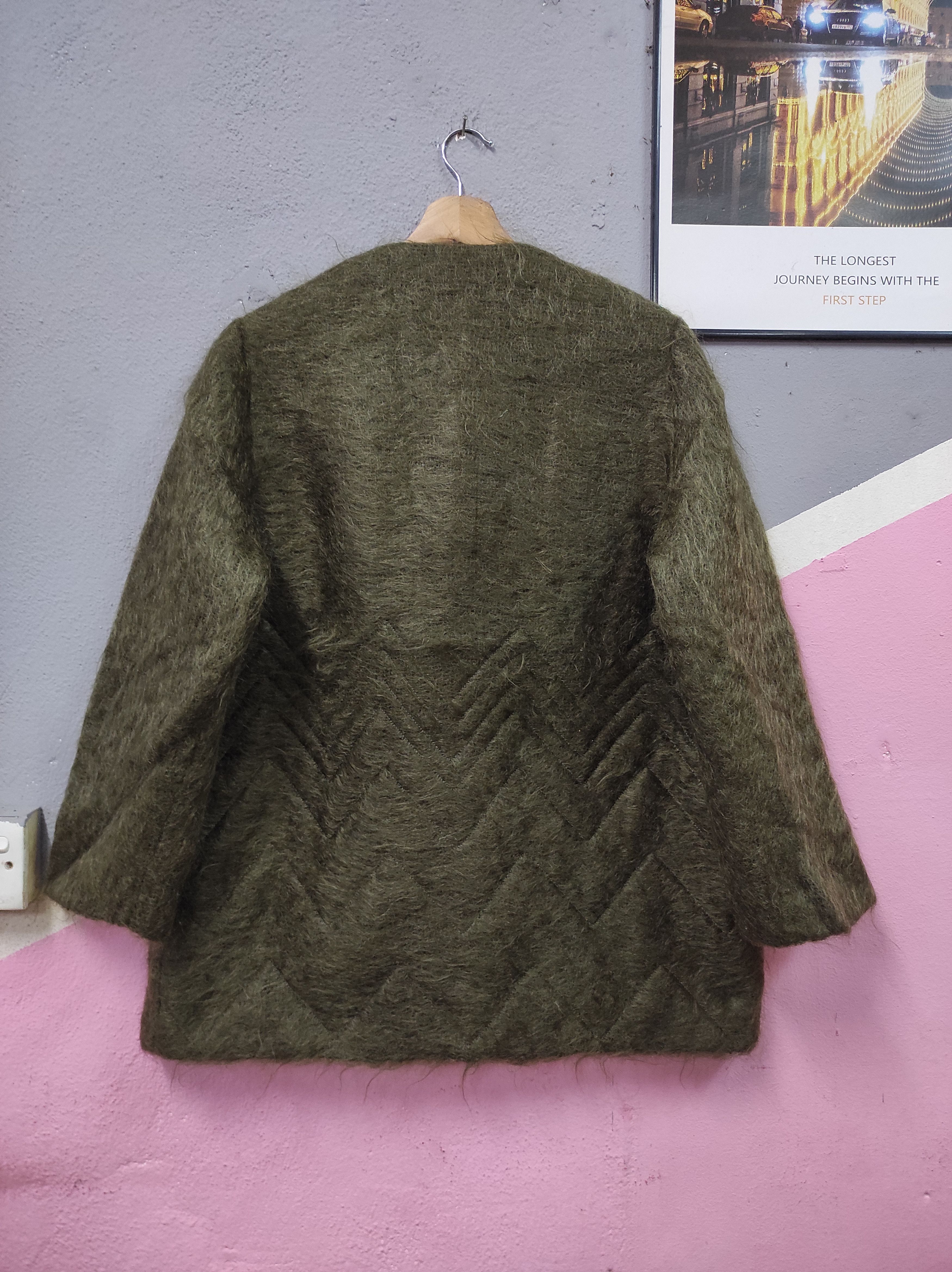 Hanae Mori HANAE MORI LUXURY FUR CARDIGAN JACKET Size M / US 6-8 / IT 42-44 - 7 Thumbnail