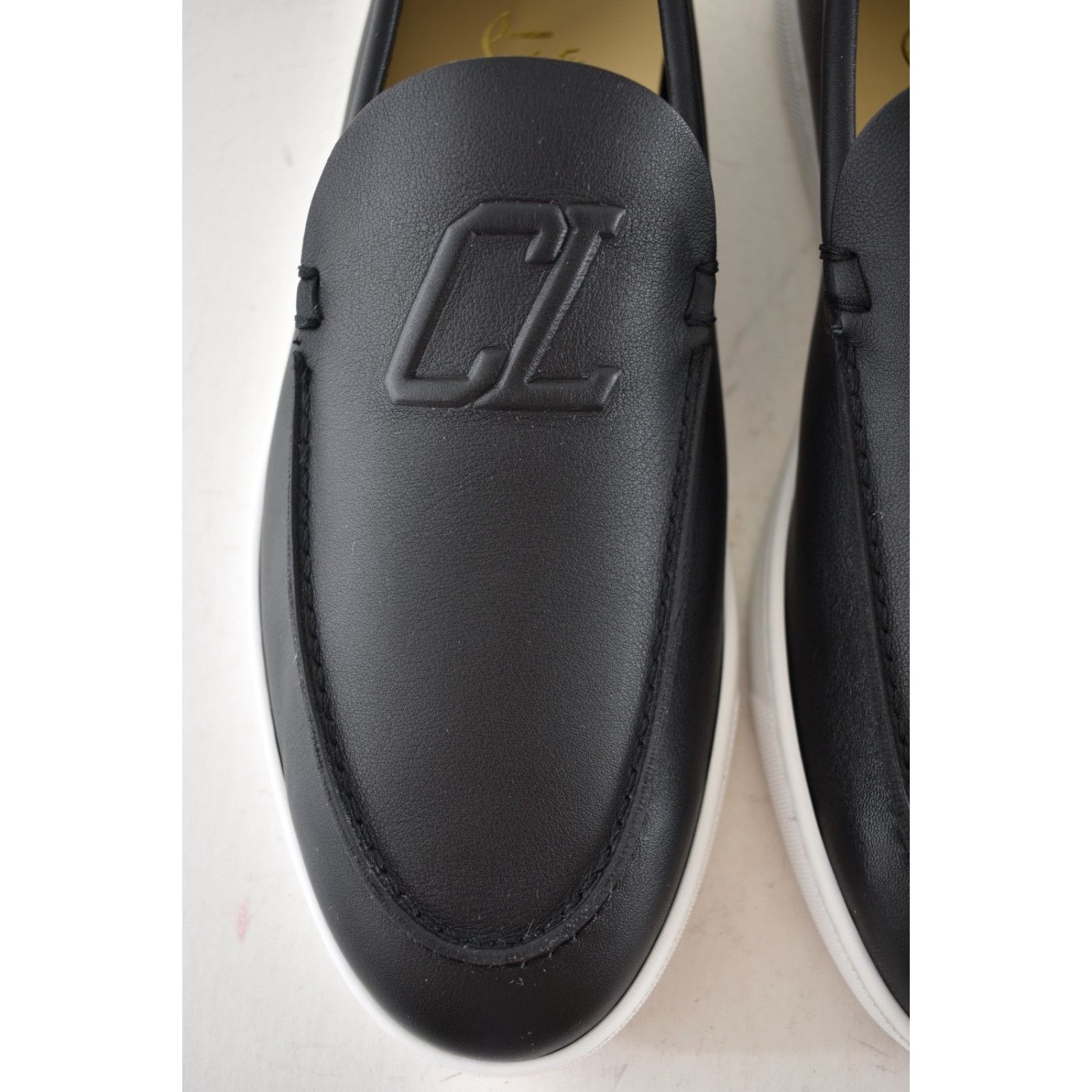 Christian Louboutin Christian Louboutin Mens Varsiboat Leather Loafer Boat 45 12 Size US 12 / EU 45 - 10 Thumbnail