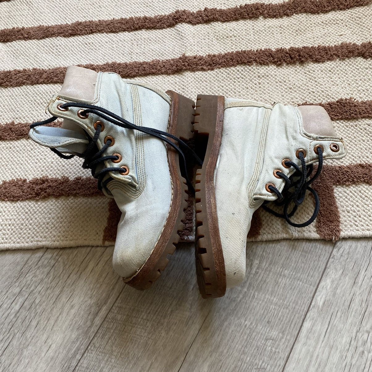 Timberland VINTAGE TIMBERLAND USA JEANS BLUE BOOTS Size US 7 / IT 37 - 5 Thumbnail