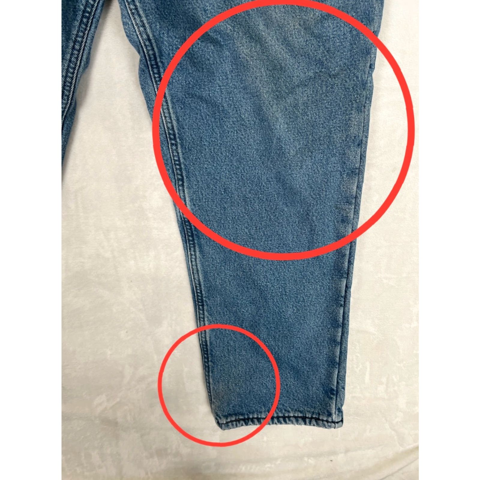 Carhartt VINTAGE Carhartt Jeans 5-Pocket Lined Insulated Denim Straight 40x32 Blue Medium Wash Men Mens Size US 40 / EU 56 - 5 Thumbnail