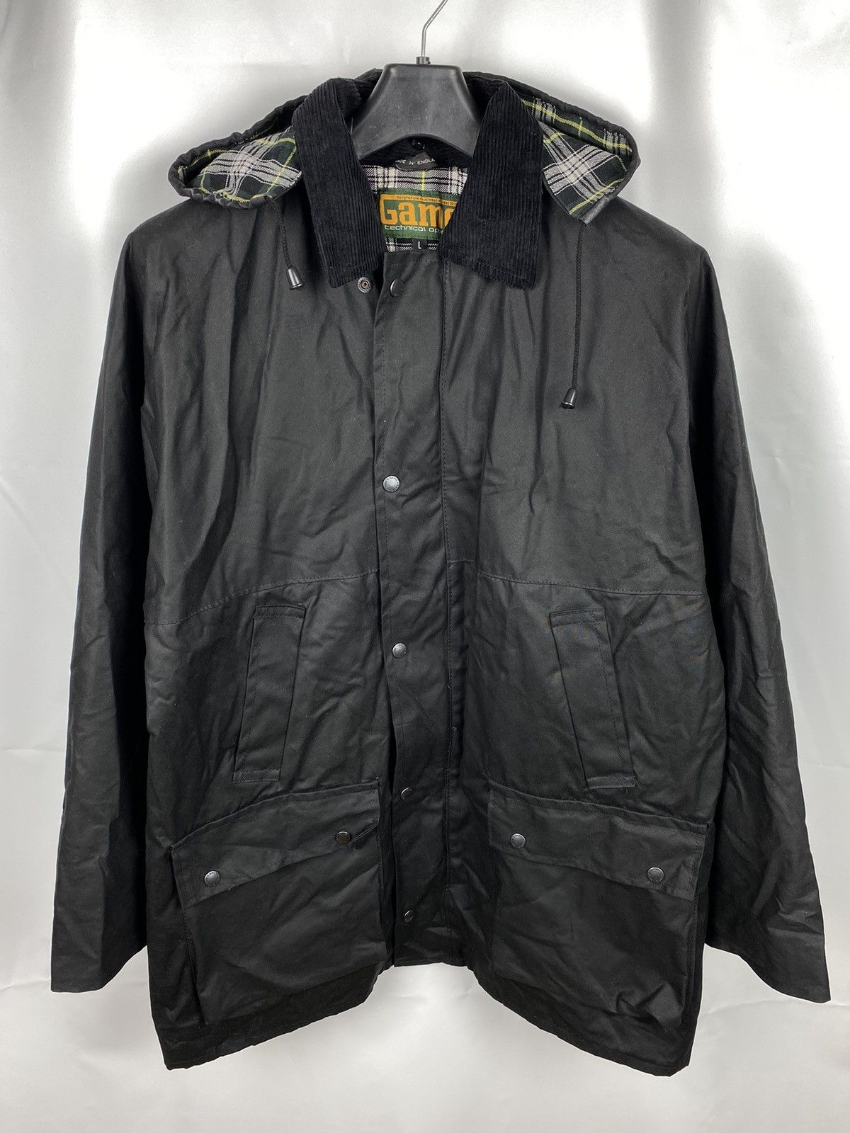 The Game Game Technical Apparel Waxed Coat Hooded size L Size US L / EU 52-54 / 3 - 1 Thumbnail