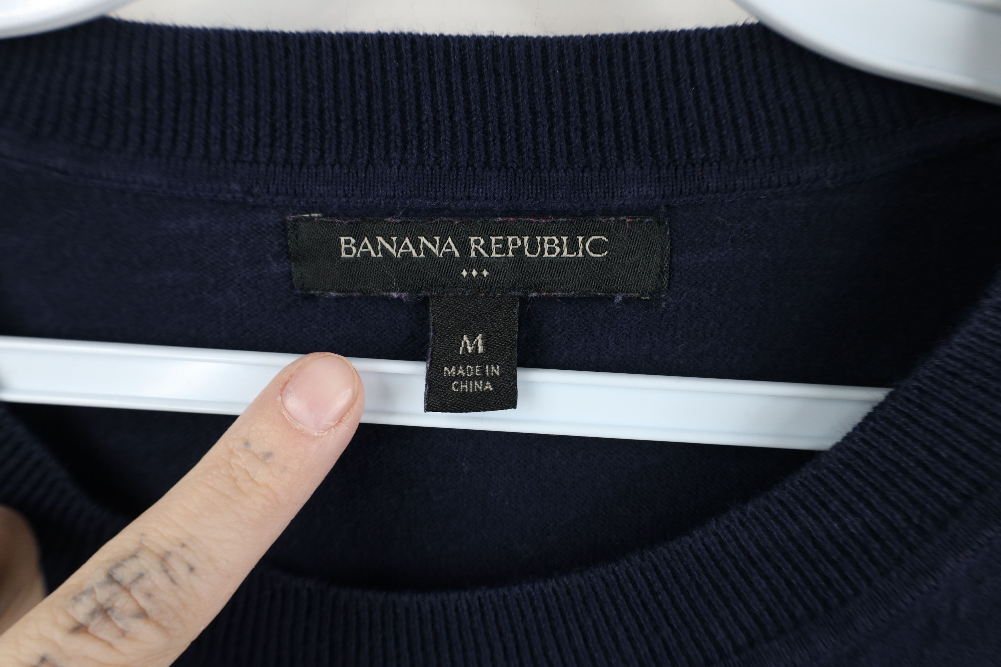 Banana Republic Banana Republic Cat Kitten Knit Lightweight Sweater Blue Size M / US 6-8 / IT 42-44 - 7 Thumbnail