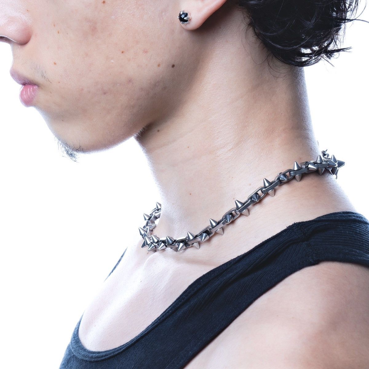 Other Silver spike chain Size ONE SIZE - 1 Thumbnail