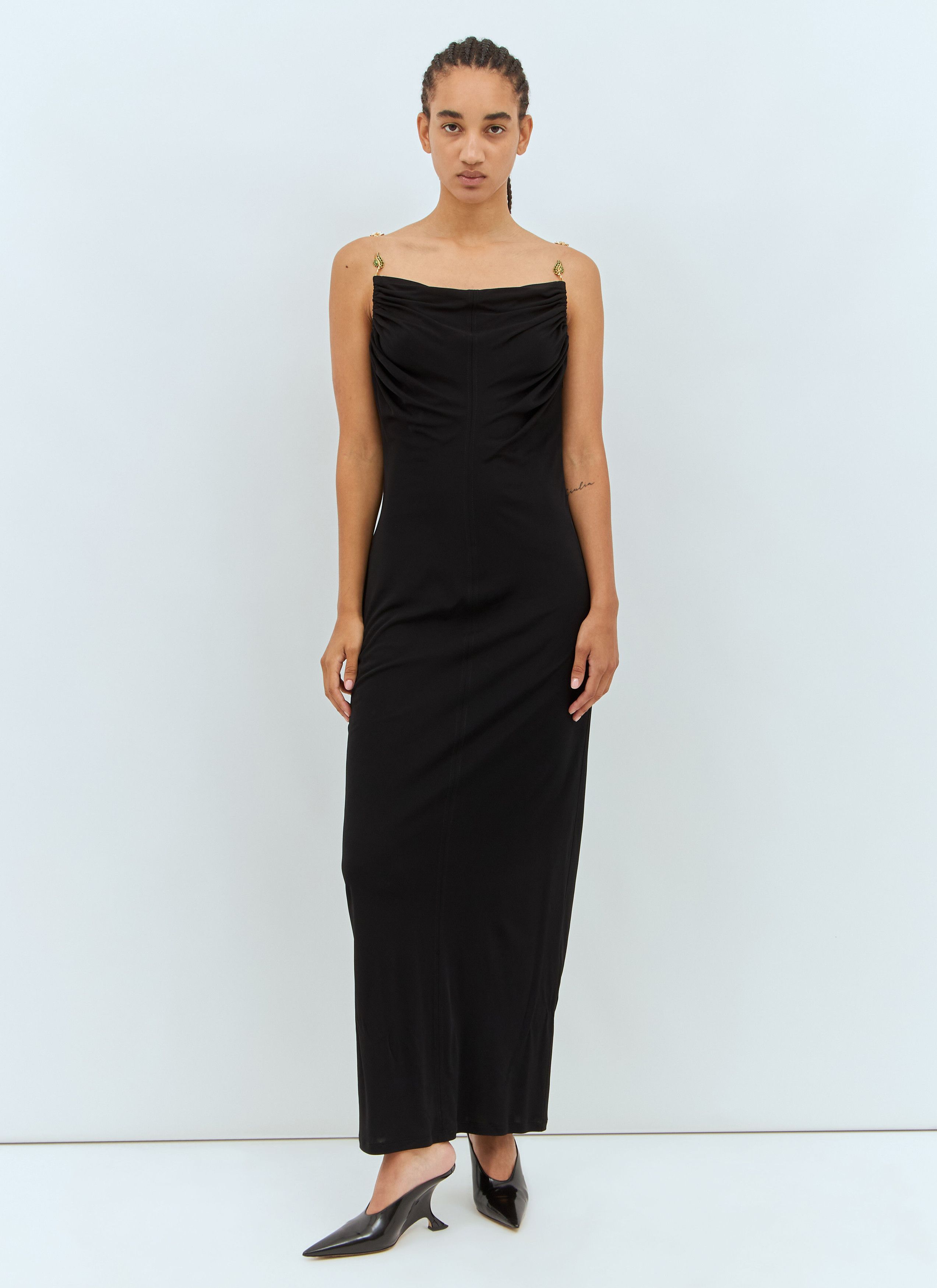 Bottega Veneta Viscose Jersey Dress Size XS / US 0-2 / IT 36-38 - 1 Thumbnail