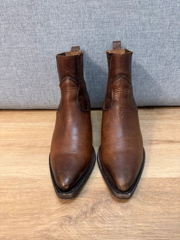 Billi Bi Billi Bi Copenhagen 3610 Leather Cowboy Western Boots 37 Size US 7 / IT 37 - 5 Thumbnail