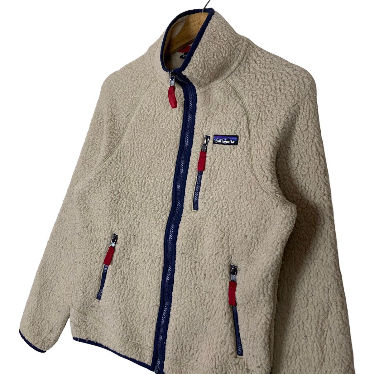 Patagonia × Vintage Vintage Patagonia Mountain Hiking Sherpa Full Zipper Fleece Size US XS / EU 42 / 0 - 5 Thumbnail