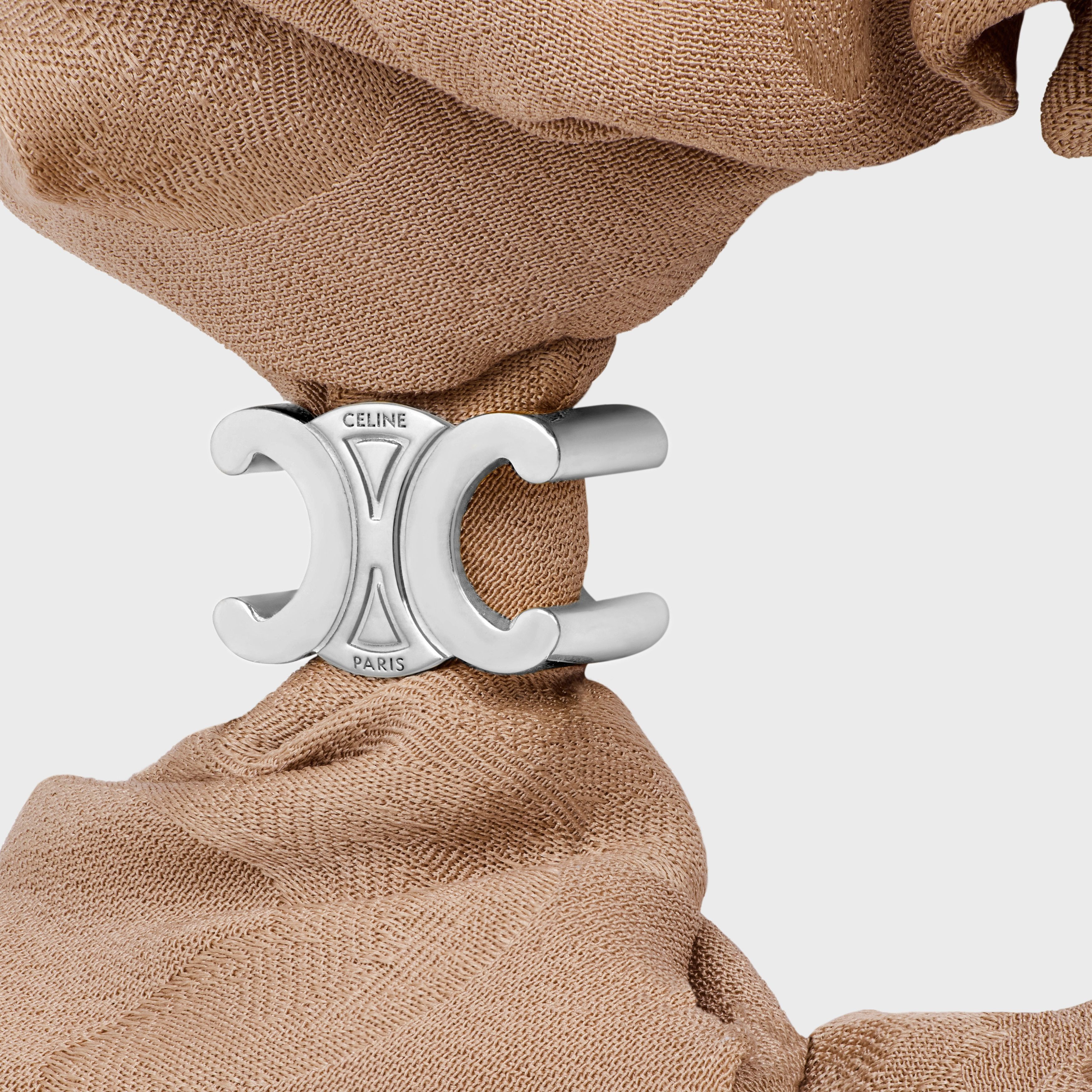 Celine o1bcso1str0925 460HF2SIB Size: OS / Scrunchy Gold/Mordoree Size ONE SIZE - 2 Thumbnail