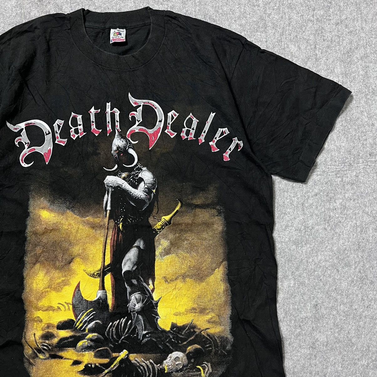 Vintage “Death Dealer” Frank Frezetta. 90s Size US L / EU 52-54 / 3 - 3 Thumbnail