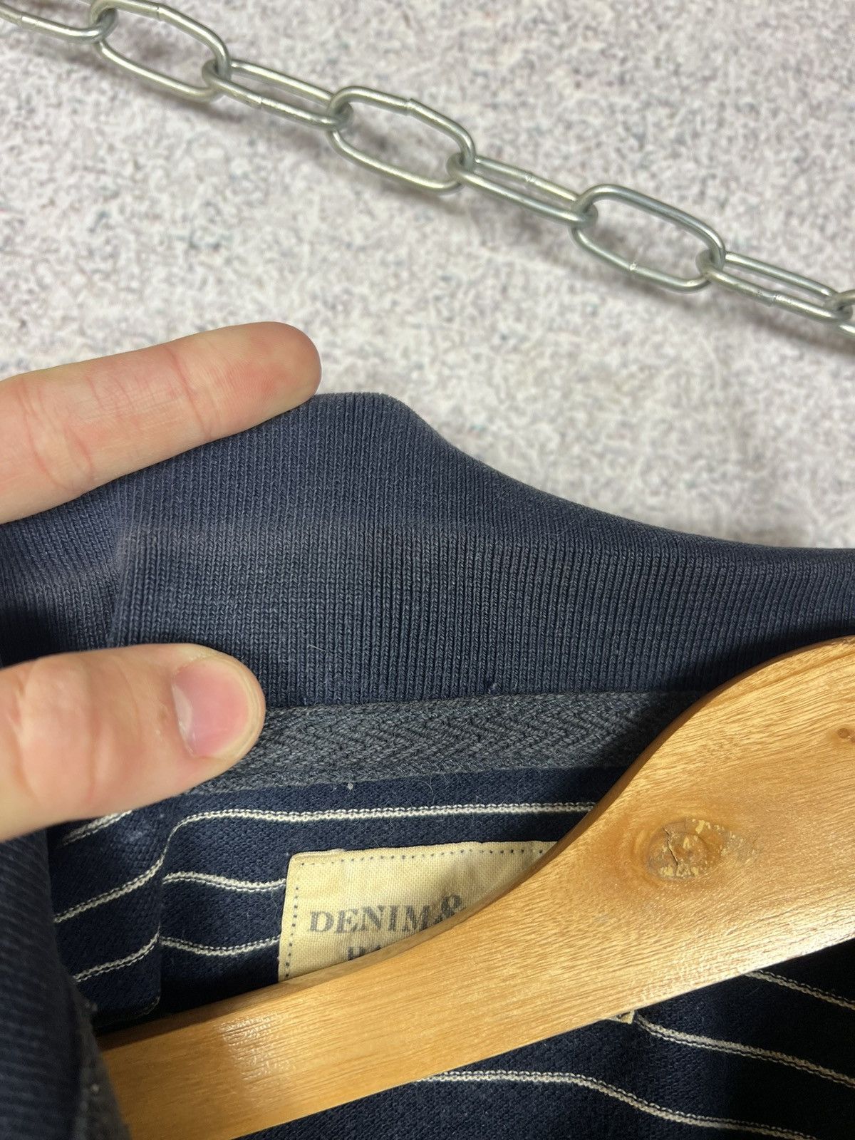 Polo Ralph Lauren Vintage Denim and Supply Ralph Lauren Striped Polo Shirt Size US L / EU 52-54 / 3 - 10 Thumbnail