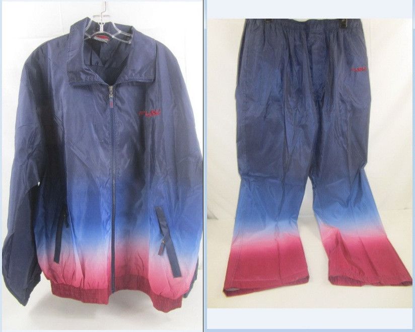 Fubu FUBU tracksuit, baggy track suit jacket and pants set 90s XL Size US XL / EU 56 / 4 - 1 Thumbnail