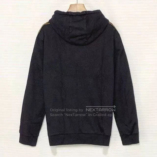Fendi Fendi Men's FF Logo Tape Hoodie. Size US L / EU 52-54 / 3 - 2 Thumbnail