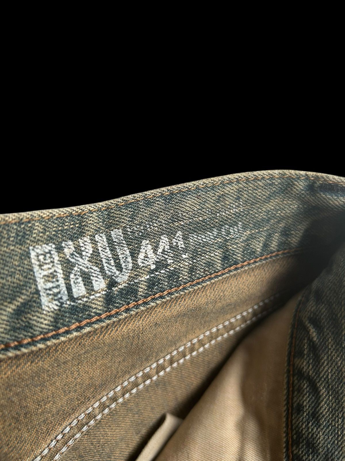 Japanese Brand × Kapital × Vintage Flare Edwin Rusty Distressed Denim Jeans Size US 32 / EU 48 - 4 Thumbnail