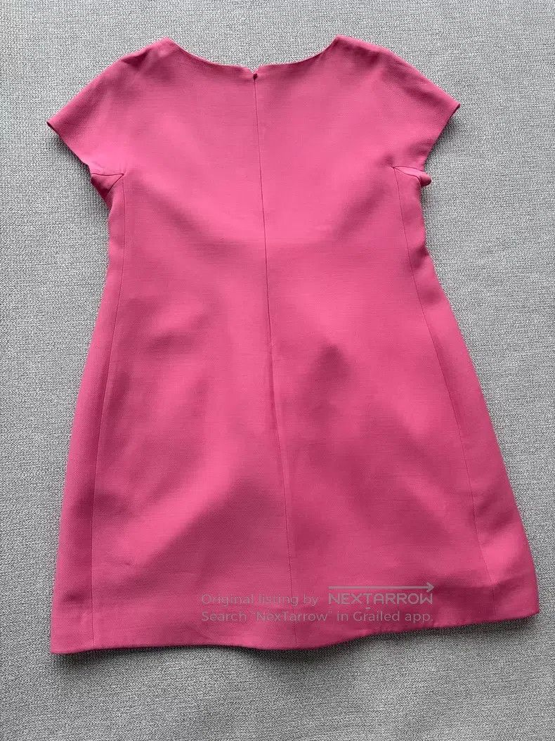 Valentino Valentino Silk wool pink doll dress Size S / US 4 / IT 40 - 2 Thumbnail