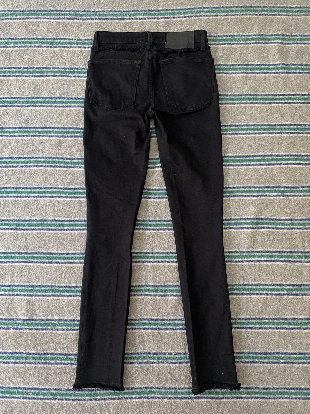 Helmut Lang Helmut Lang Calf Black Jeans. Size 26" / US 2 / IT 38 - 2 Thumbnail