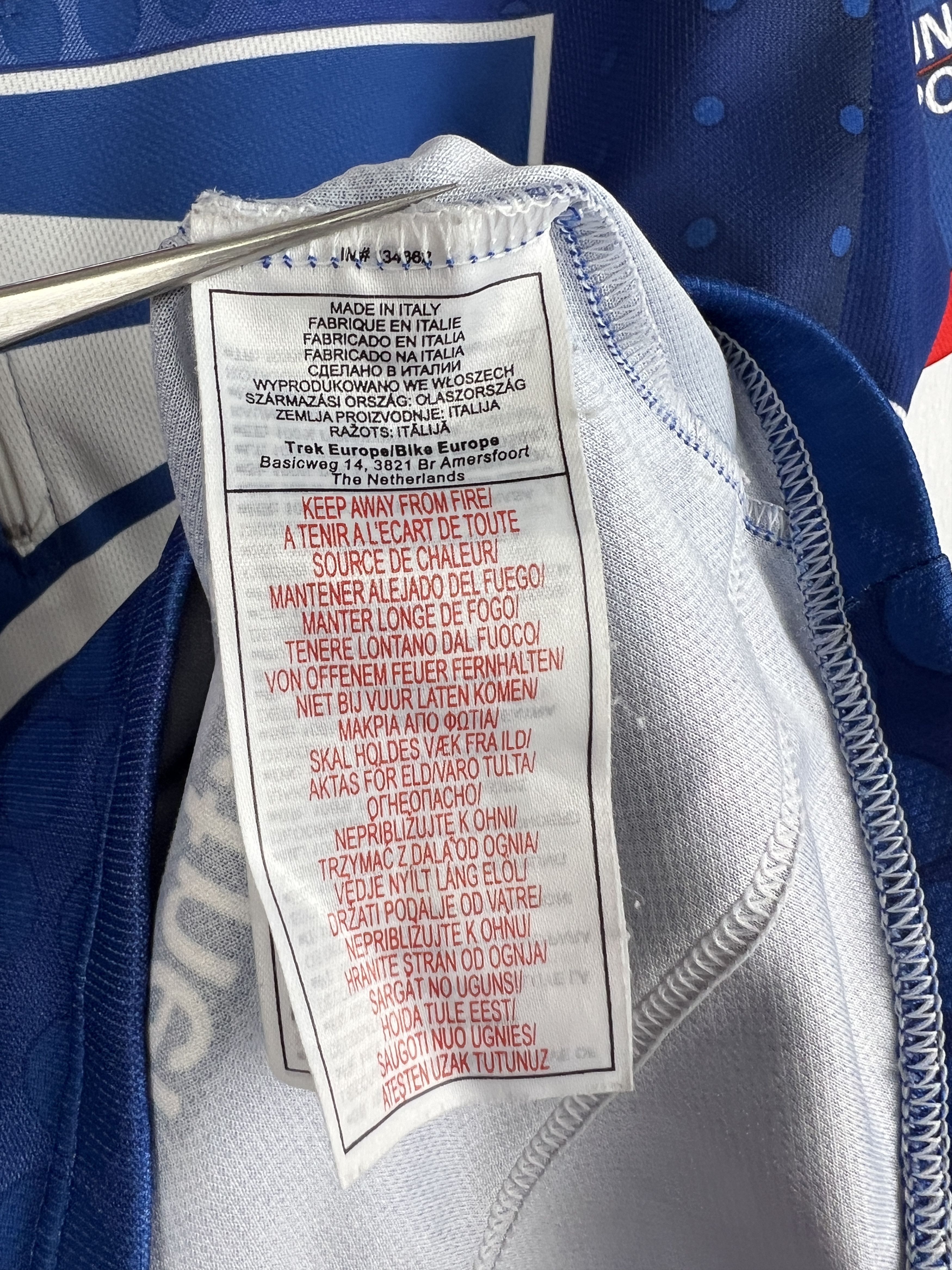Nike USA Postal Service USPS Cycling Biking Jersey Shirt Size US L / EU 52-54 / 3 - 9 Thumbnail
