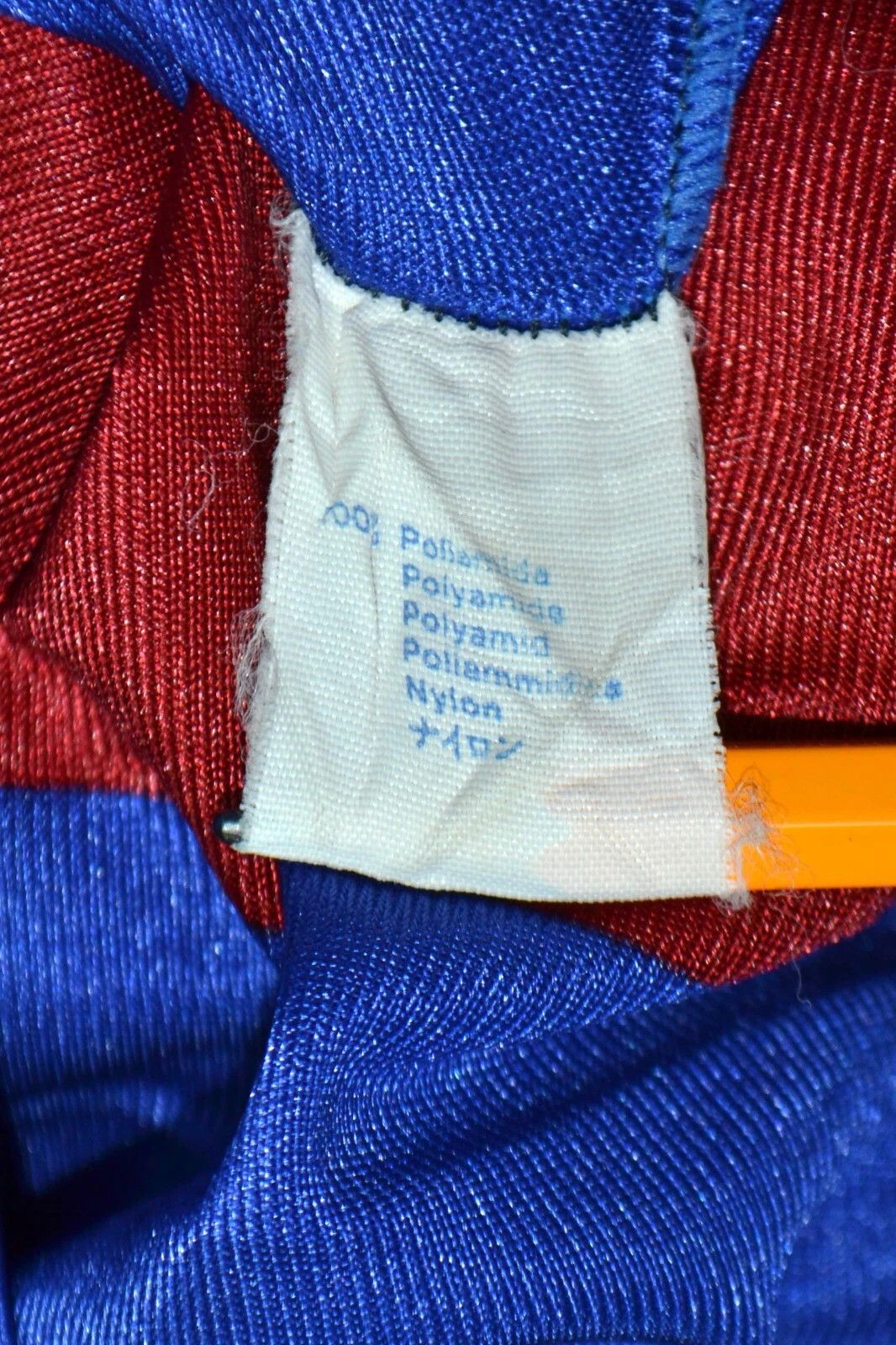 Other BARCELONA 1984/1989 HOME FOOTBALL SHIRT MEYBA VINTAGE L Size US L / EU 52-54 / 3 - 6 Thumbnail