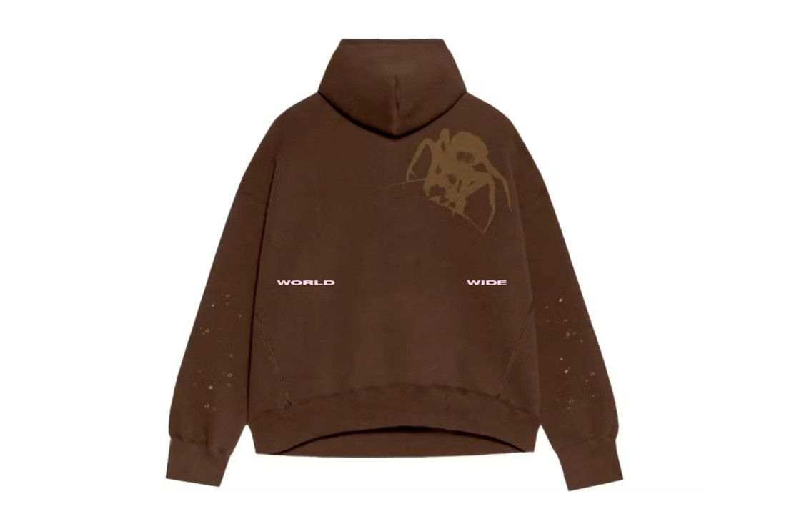 Sp5der Spider Brown "Thug" Hoodie Size US M / EU 48-50 / 2 - 2 Thumbnail