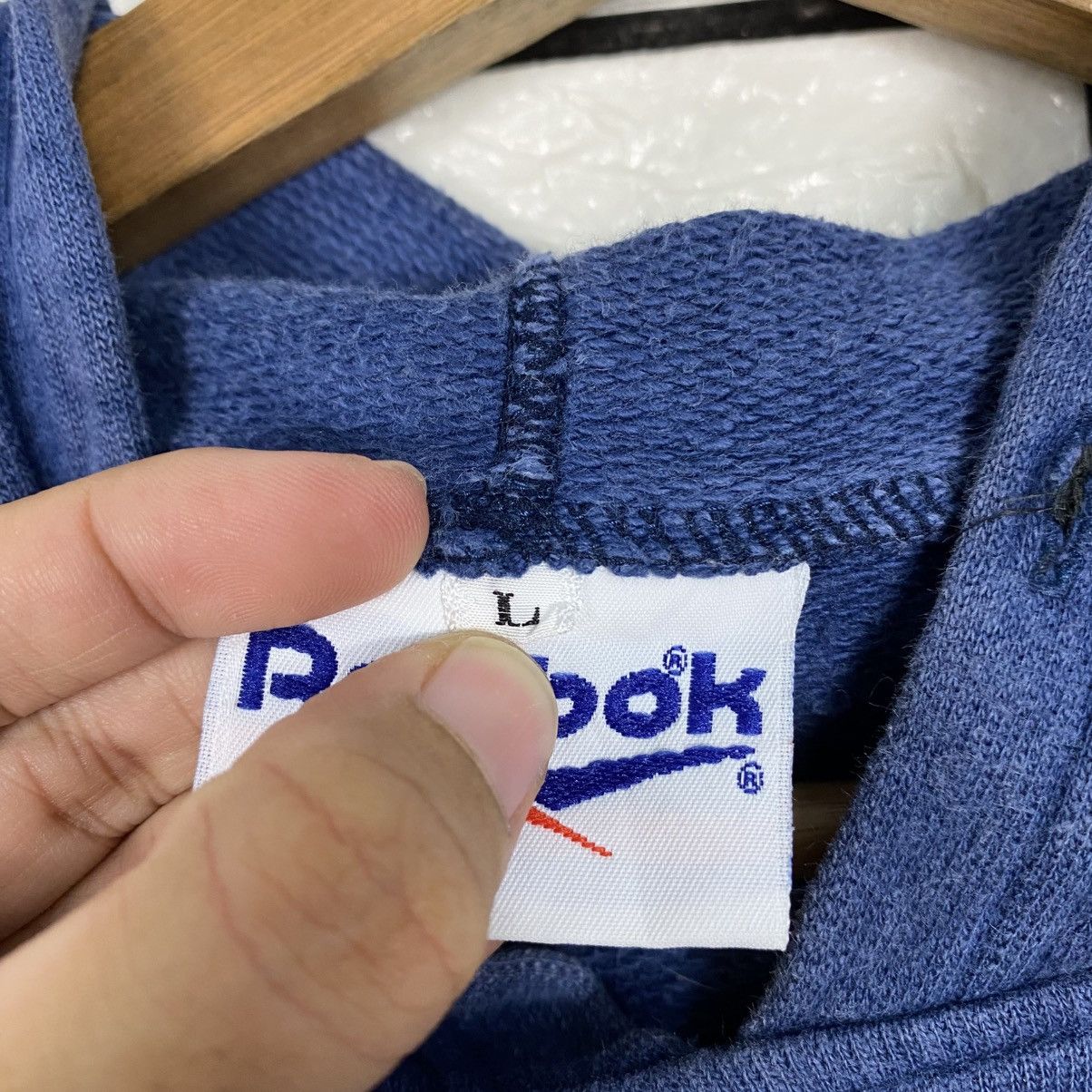 Vintage 📌Vintage Hoodie Sweatshirt Pull Over Reebok Big Logo Size US L / EU 52-54 / 3 - 18 Thumbnail