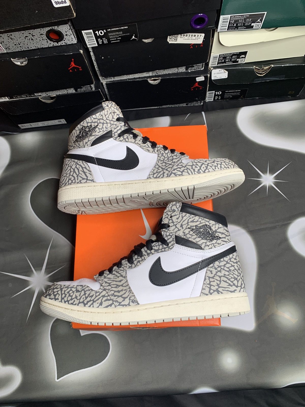 大人気 ☆NIKE☆ JORDAN 1 RETRO HIGH OG WHITE CEMENT Jordan 1 Retro High Og White Cement | Grailed