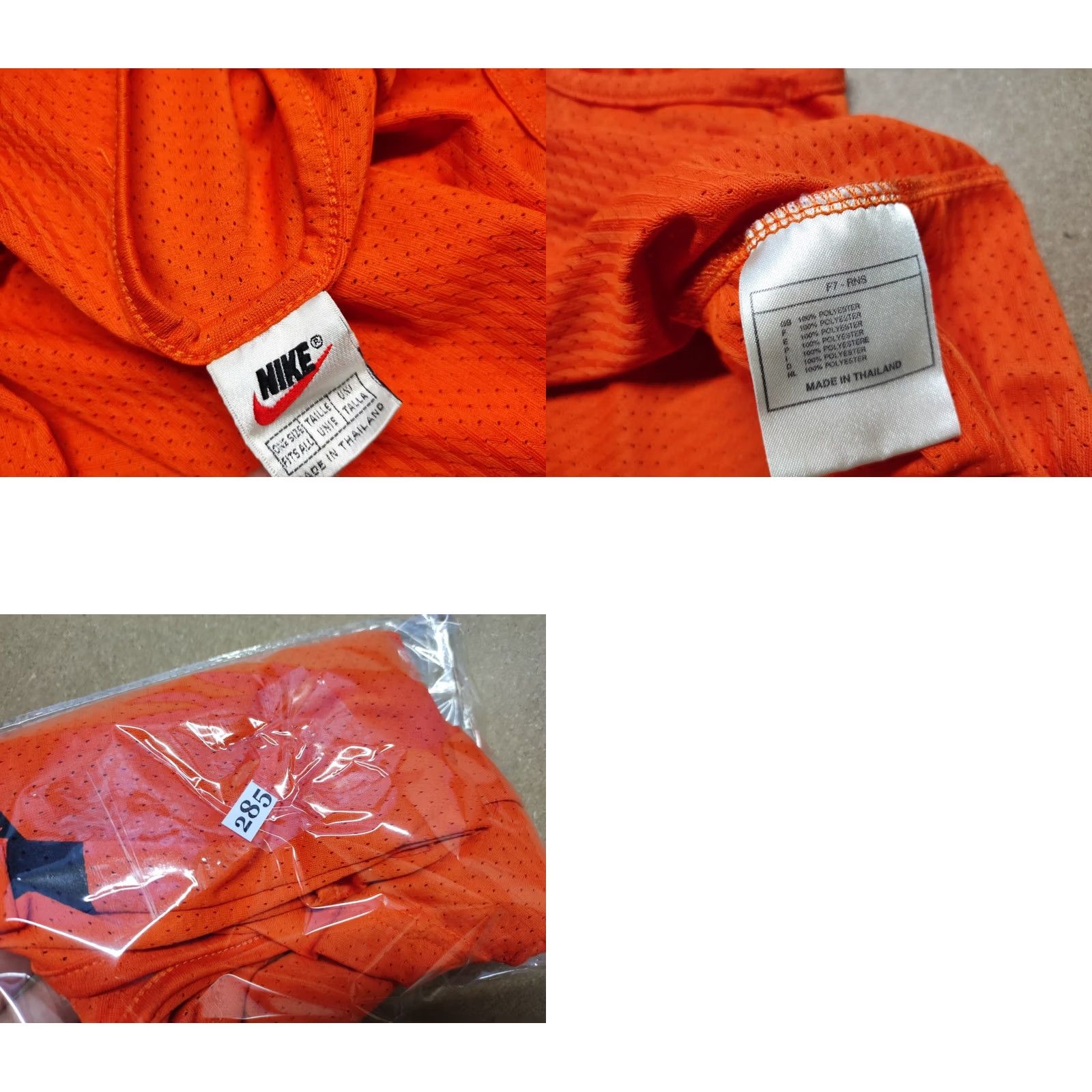 Nike Nike Tank Top Mens One Size Vintage 80s Neon Orange Sleveless Shirt Adults XS-XL? Size US M / EU 48-50 / 2 - 9 Thumbnail