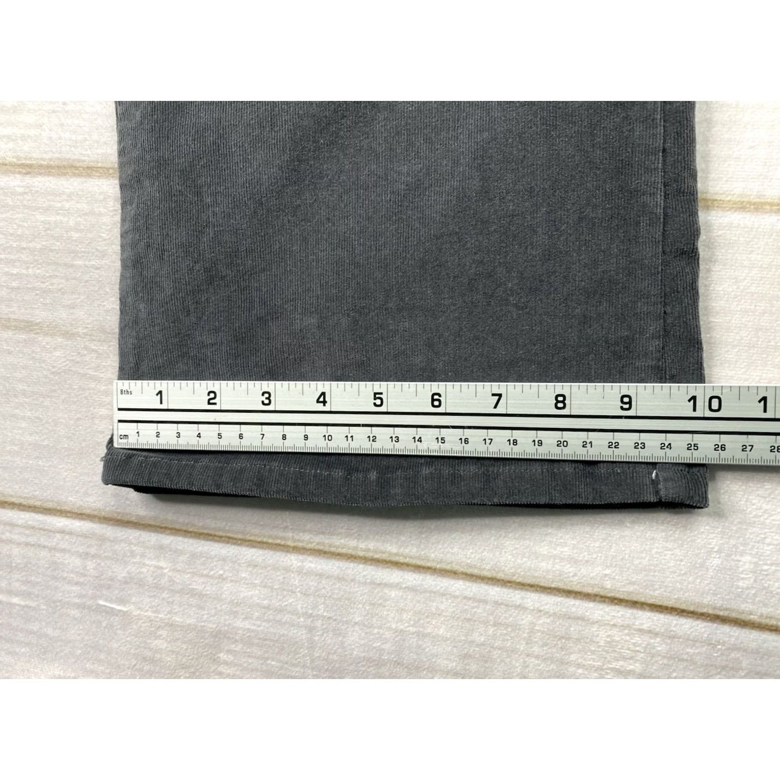 Banana Republic Banana Republic Corduroy Pants Women's 28 Gray Bootcut Mid Rise Straight Leg Casual Travel Staples Size 28" / US 6 / IT 42 - 5 Thumbnail