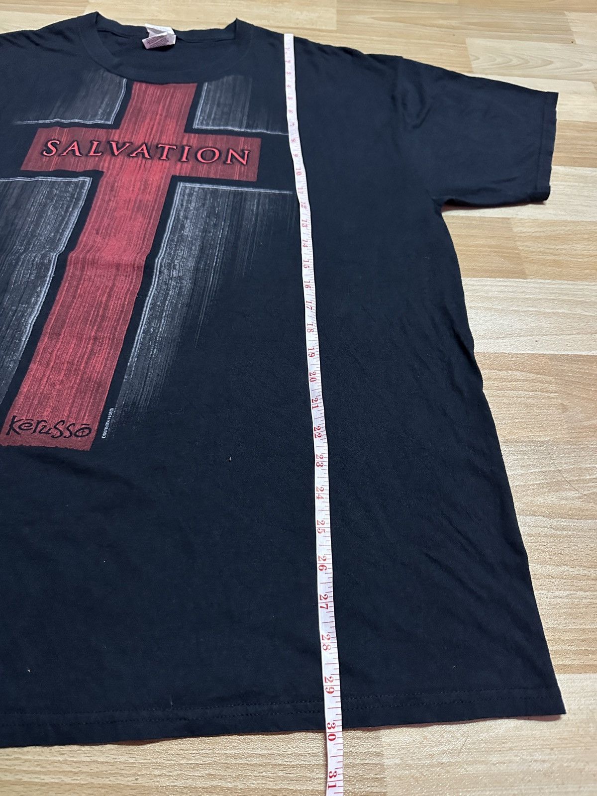 Fruit Of The Loom × Vintage Kerusso Salvation Jesus Christ Shirt Size US XL / EU 56 / 4 - 12 Thumbnail