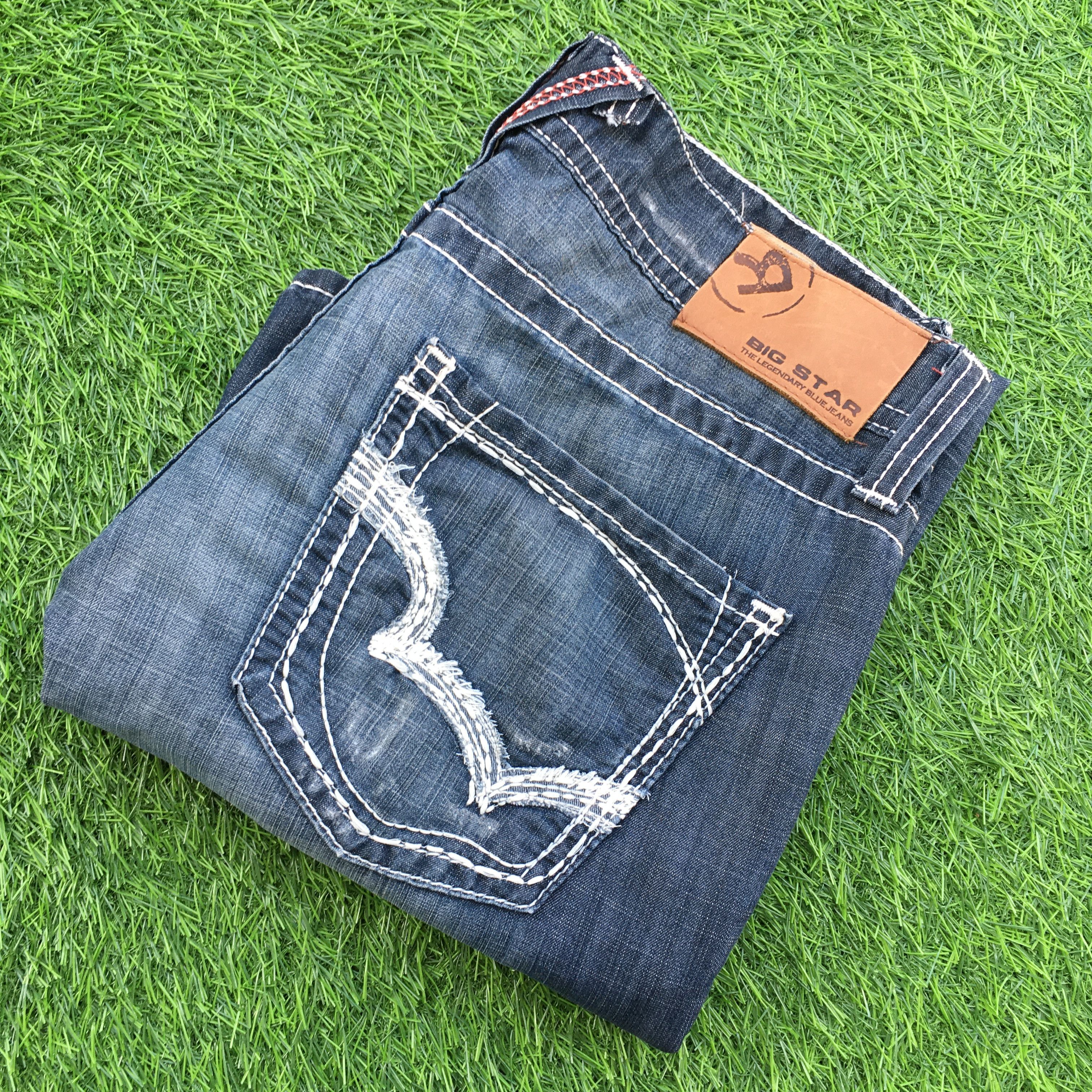 Big Star Big Star Low Rise Bootcut Jeans D-1097 Size US 32 / EU 48 - 9 Thumbnail