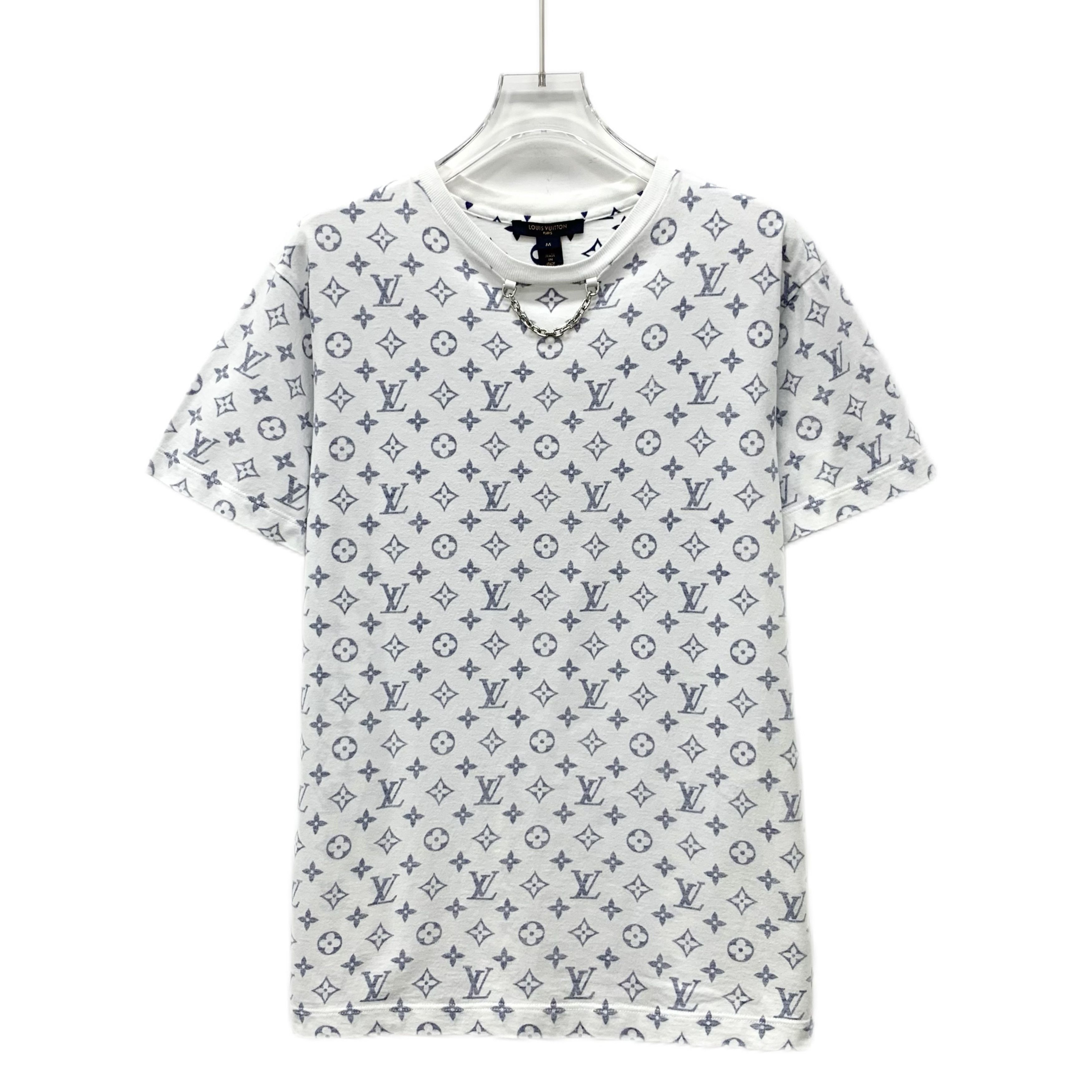 Louis Vuitton Louis Vuitton White Crew Neck T-Shirt (Size M) Size M / US 6-8 / IT 42-44 - 1 Thumbnail