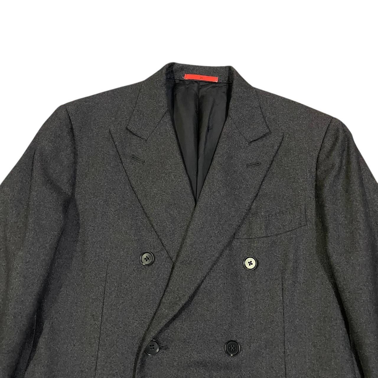 Isaia Isaia Napoli Wool Double Breasted Blazer Size US M / EU 48-50 / 2 - 2 Thumbnail