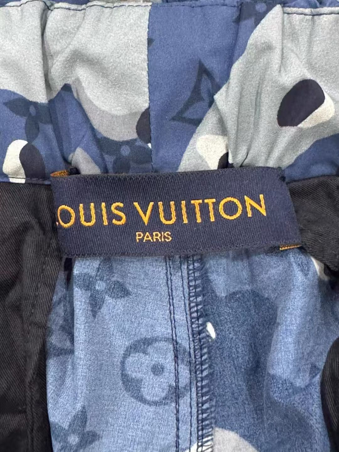 Louis Vuitton Louis Vuitton Blue Camo Nylon Casual Pants-yw Size US 42 / EU 58 - 8 Thumbnail