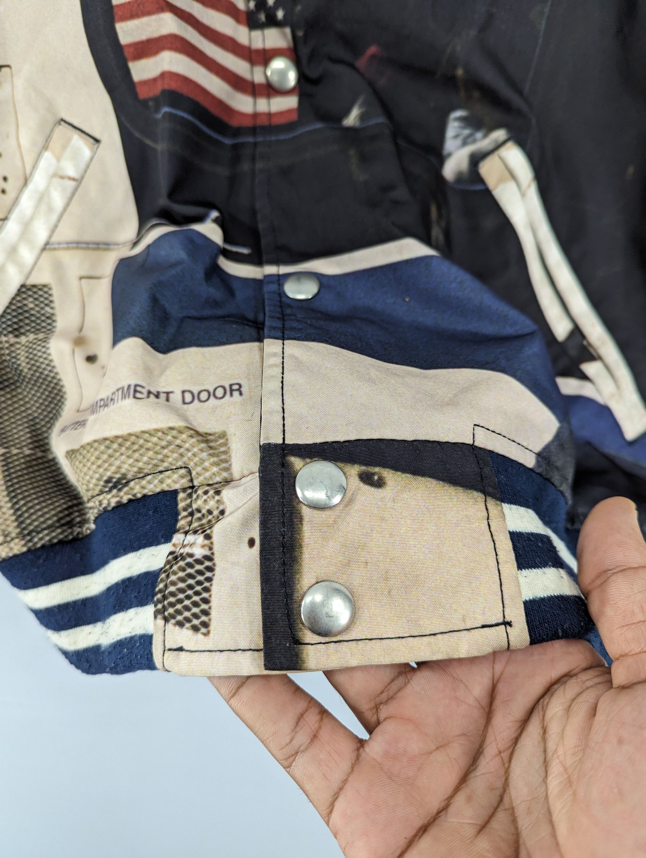 thisisneverthat 🔥RARE🔥Thisisneverthat Overprint Snap Button Varsity Jacket Size US M / EU 48-50 / 2 - 6 Thumbnail