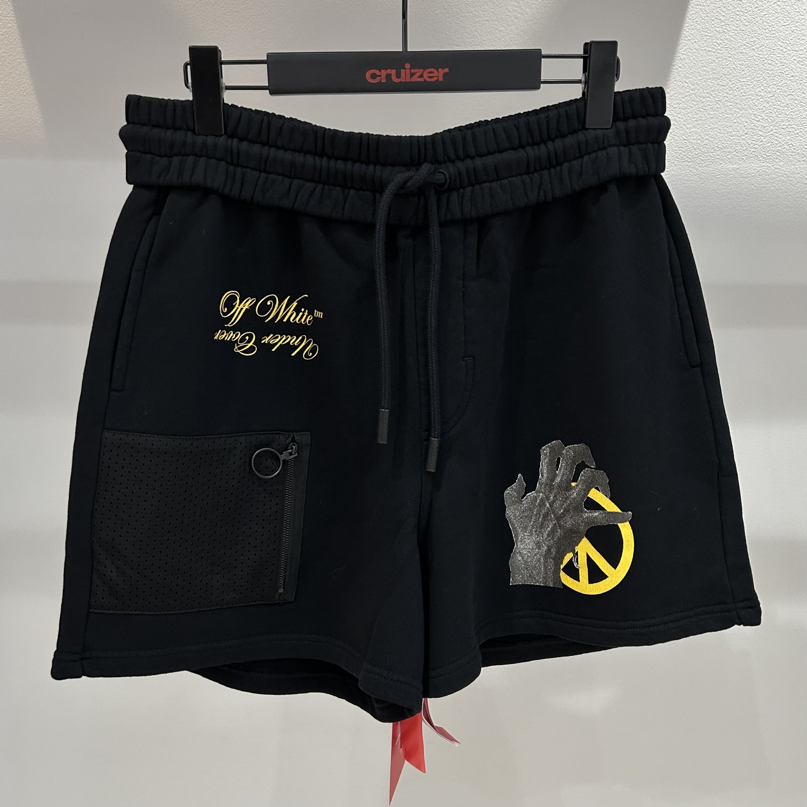 パンツ OFF-WHITE MARBLE MESH SHORTS Off-White Off-White Marble Mesh Shorts | Grailed