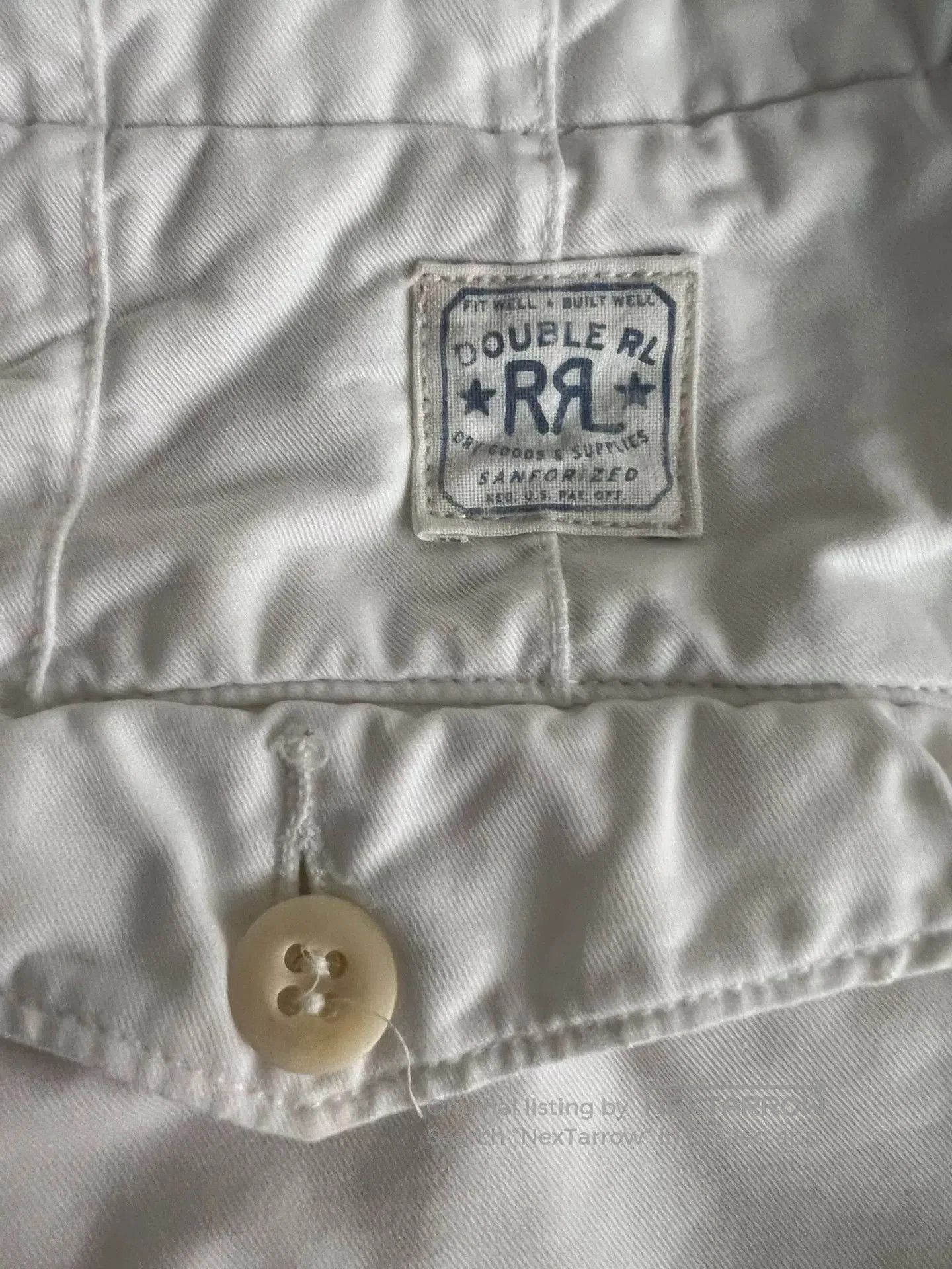 RRL Ralph Lauren RRL Double RL Classic Officer Pants Straight Fit. Size US 32 / EU 48 - 7 Thumbnail