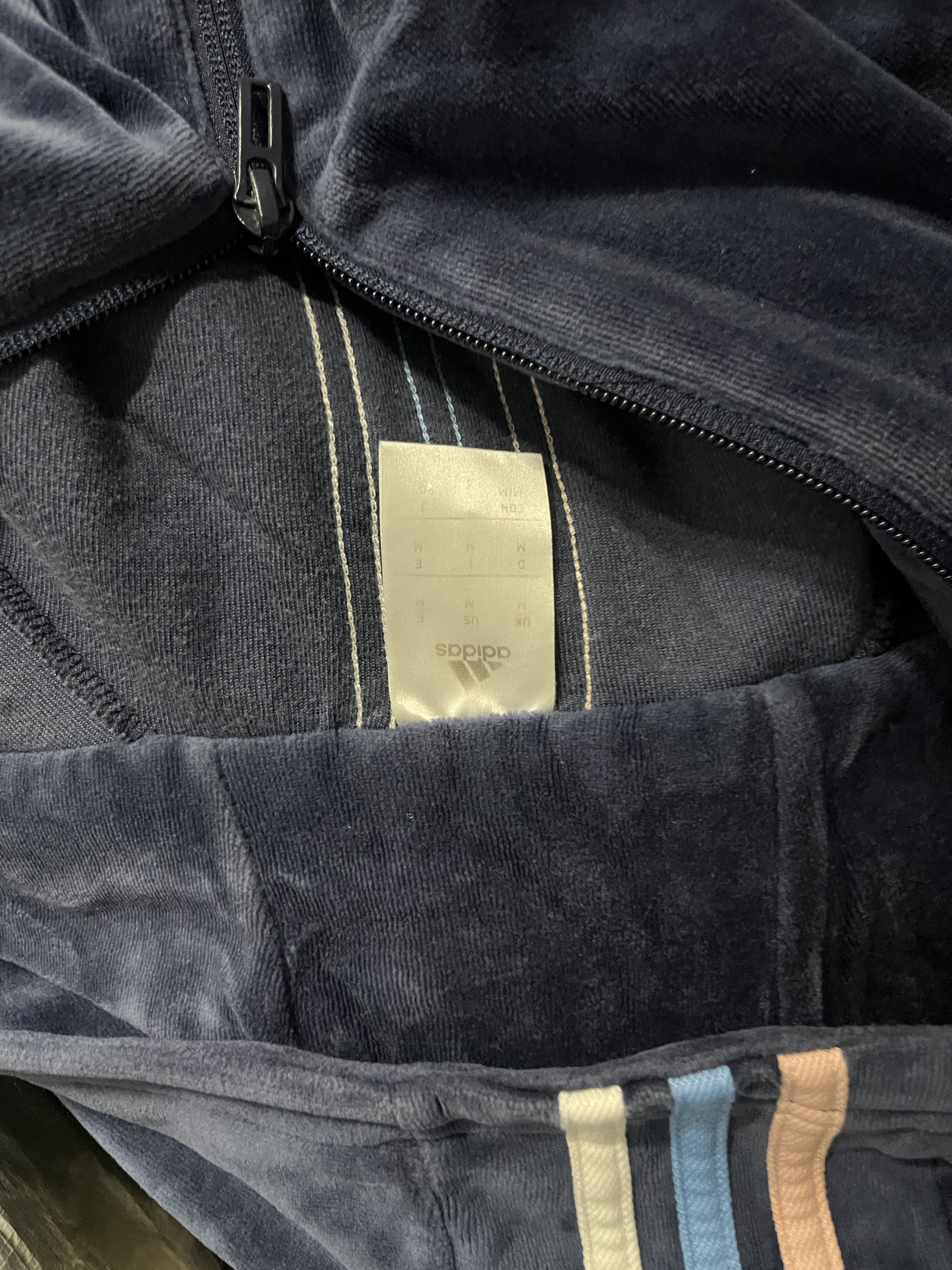 Adidas × Kith Kith x Adidas - Velour Zip Hoodie - Medium Size US M / EU 48-50 / 2 - 6 Thumbnail