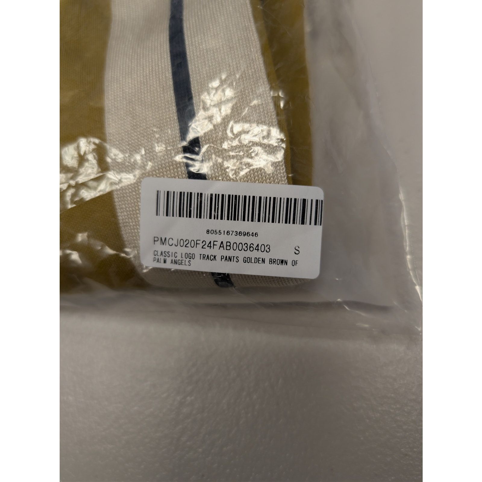 Palm Angels o1rshd1 Q:2 / Classic Logo Track Pants in Golden Brown Size US 30 / EU 46 - 23 Thumbnail