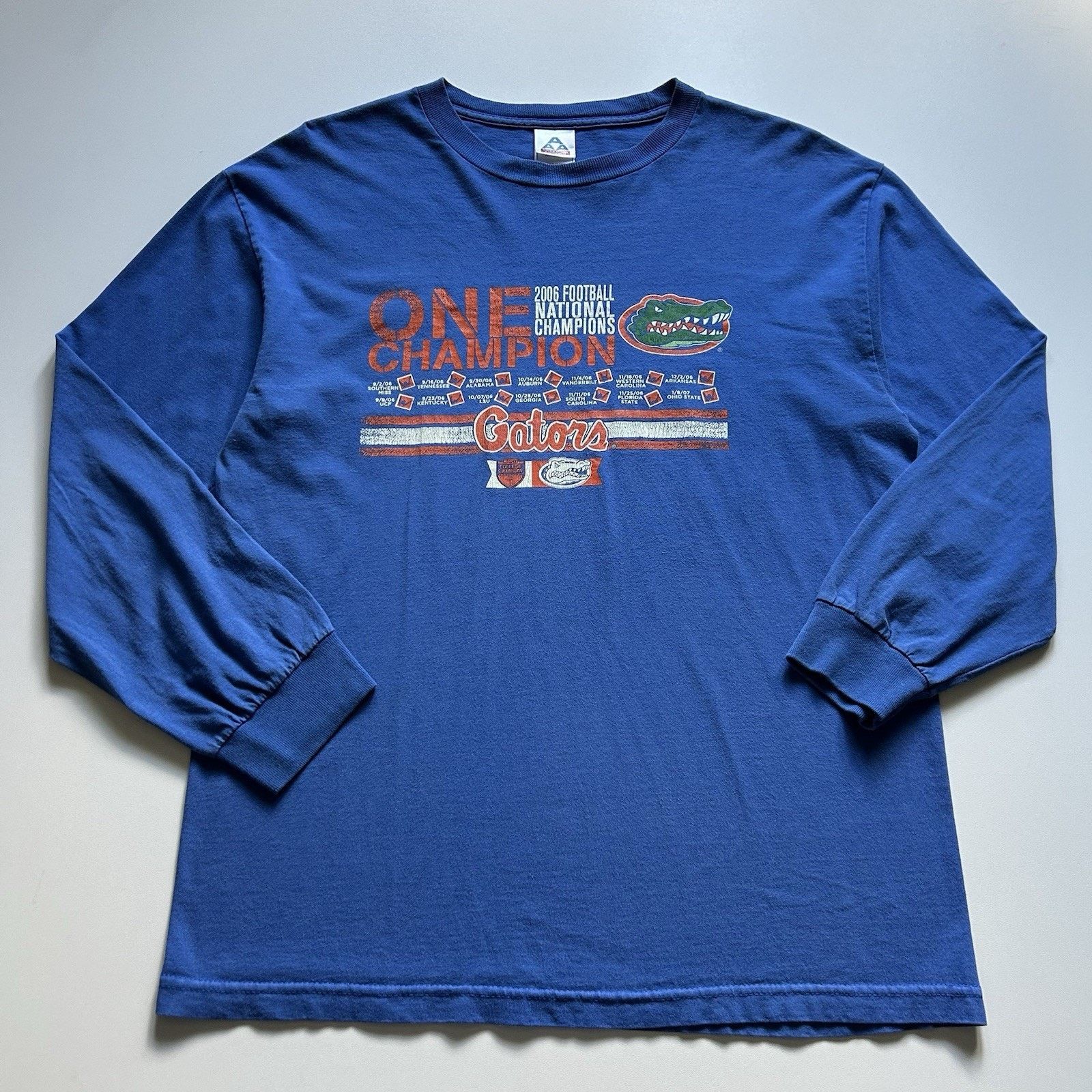 NCAA Vintage Florida Gators Football Shirt Long Sleeve Large NCAA Size US L / EU 52-54 / 3 - 1 Thumbnail