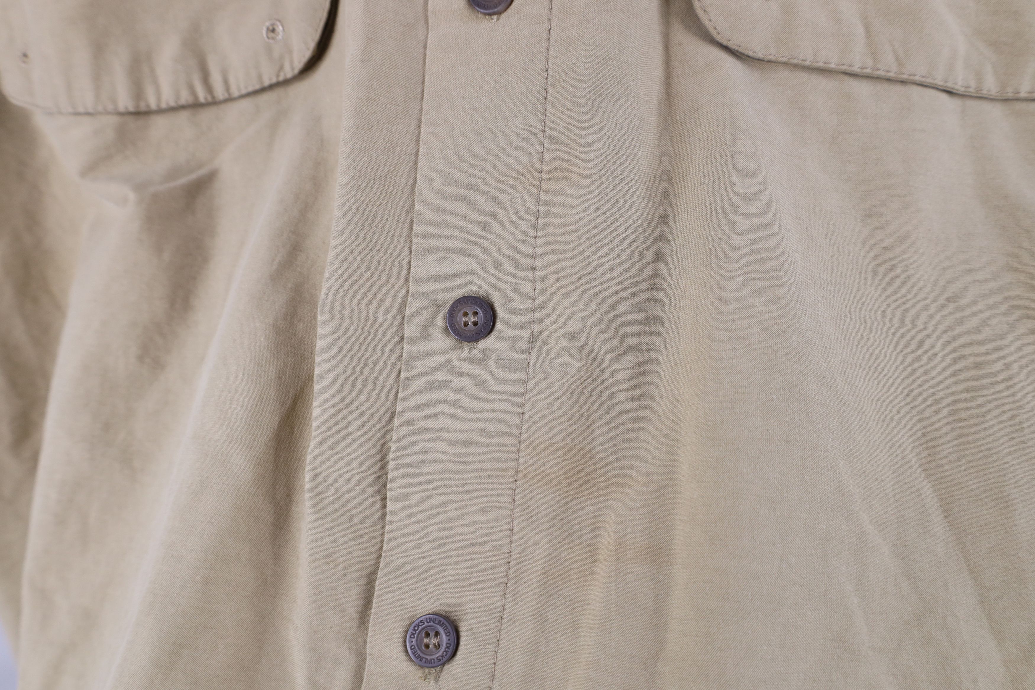 Vintage Vintage Ducks Unlimited Short Sleeve Collared Button Shirt Size US XXL / EU 58 / 5 - 6 Thumbnail