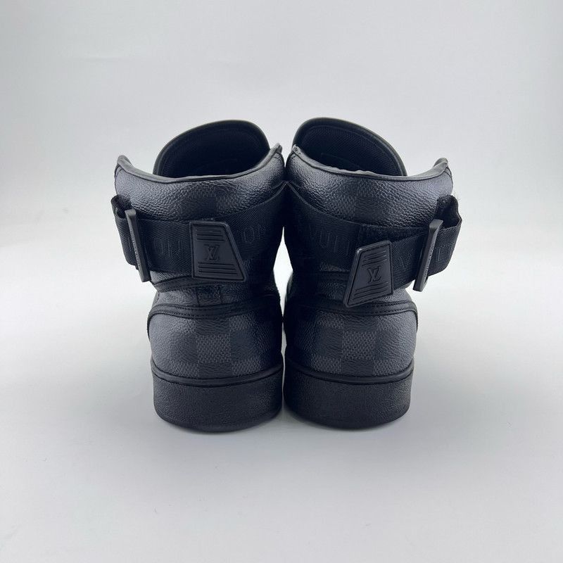 Louis Vuitton Louis Vuitton Rivoli High-Top Sneakers for Men - Size US 7 / EU 40 - 3 Thumbnail