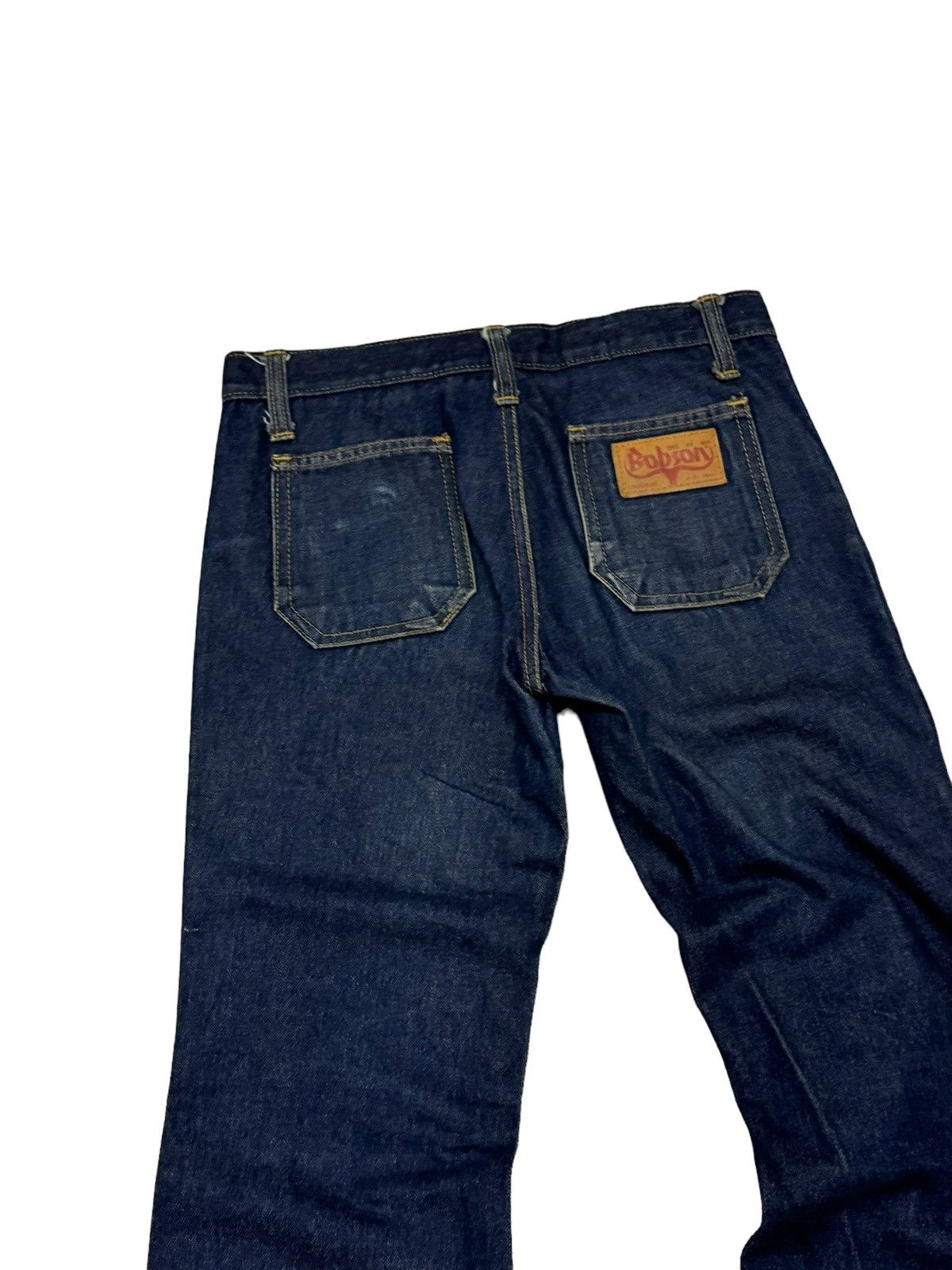 Designer × Japanese Brand × Vintage FLARE BOBSON BELL BOTTOM DENIM JEANS Size US 28 / EU 44 - 9 Thumbnail