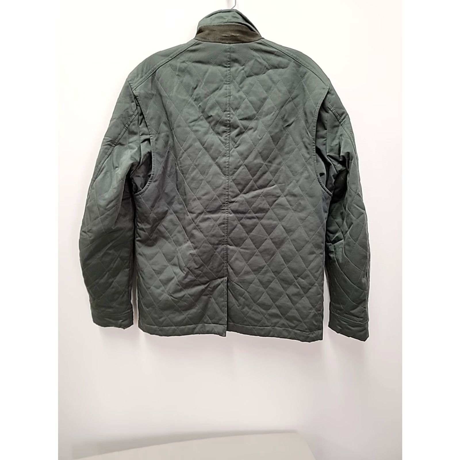 Banana Republic Banana Republic Mens Green Quilted Chore Jacket Zip Up Size S Size US S / EU 44-46 / 1 - 6 Thumbnail