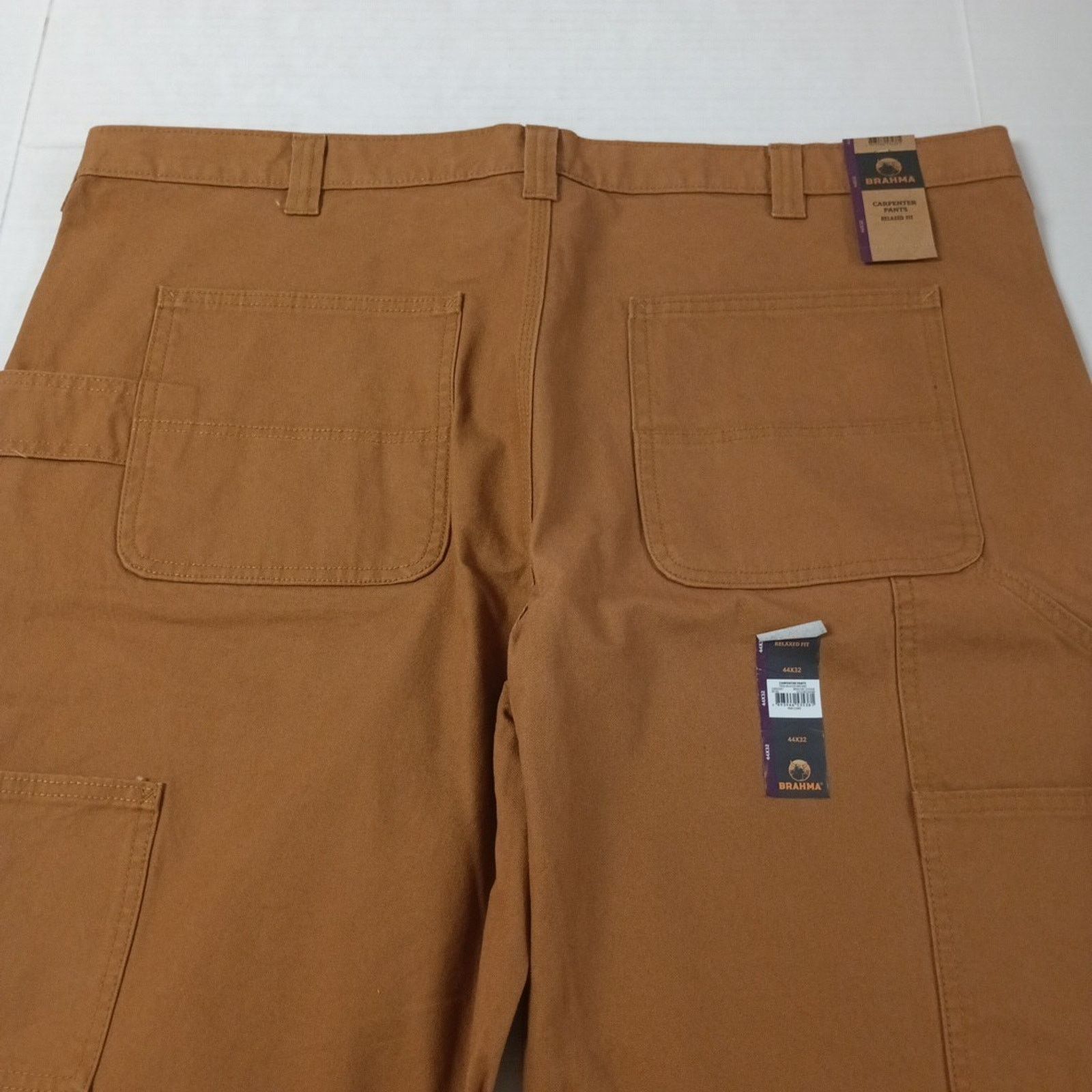 Other Brahma Work Carpenter Pants Men Size 44x32 Relaxed Fit Brown Size US 44 / EU 60 - 7 Thumbnail