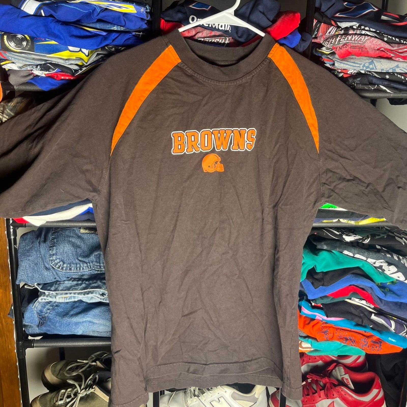 NFL Y2k cleveland browns shirt Size US S / EU 44-46 / 1 - 1 Thumbnail