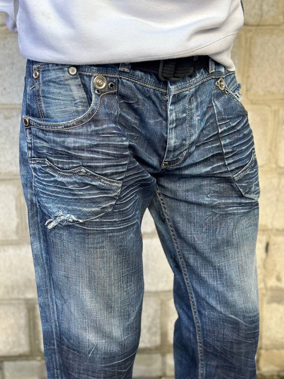 Japanese Brand VTG Japan Style Mr.Bright Jeans Size W34xL34 Y2K 00s USA Hyp Size US 34 / EU 50 - 8 Thumbnail