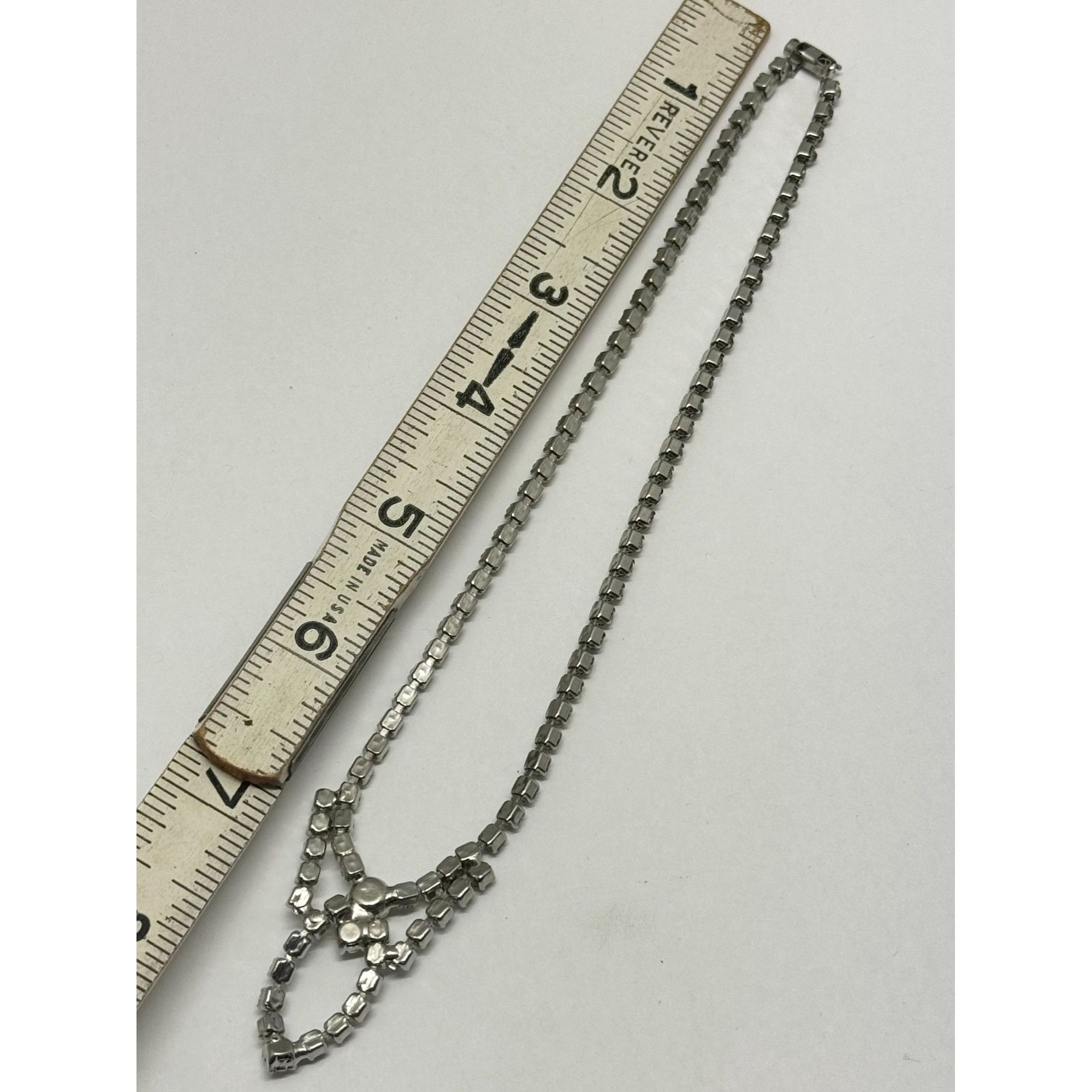 Vintage Vintage rhinestone collar necklace Size ONE SIZE - 5 Thumbnail