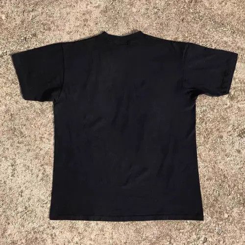 Japanese Brand Misaki x Reia Black casual retro bread print loose t-shirt Size US M / EU 48-50 / 2 - 8 Thumbnail