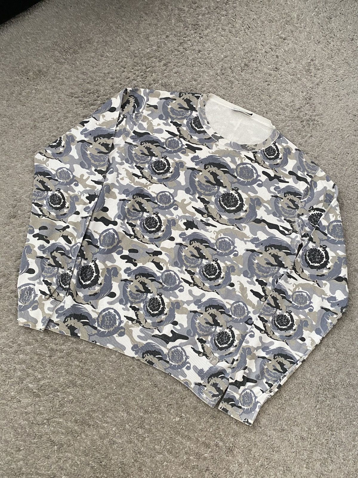 Versace Versace Collection Sweater Jumper L Knit archive y2k multi Size US L / EU 52-54 / 3 - 7 Thumbnail