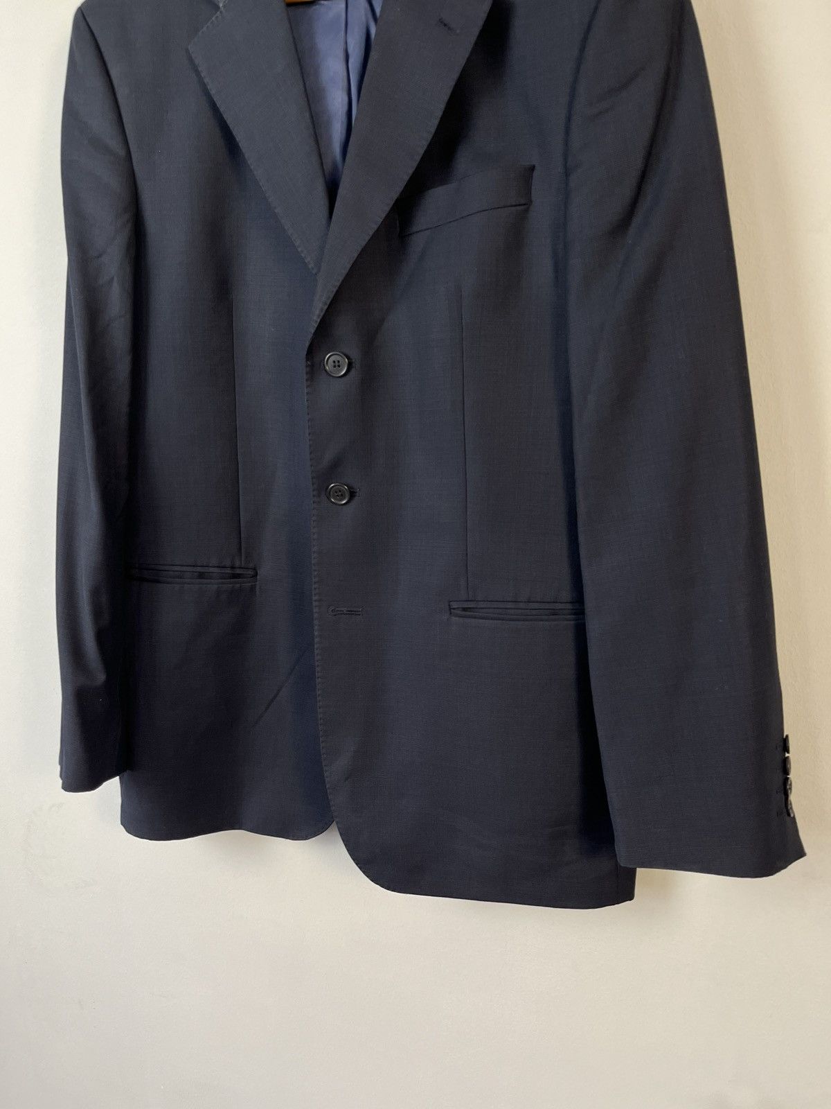 Ermenegildo Zegna × Vintage Ermenegildo Zegna Luxury Classic Wool Blazer Jacket Size 40R - 3 Thumbnail